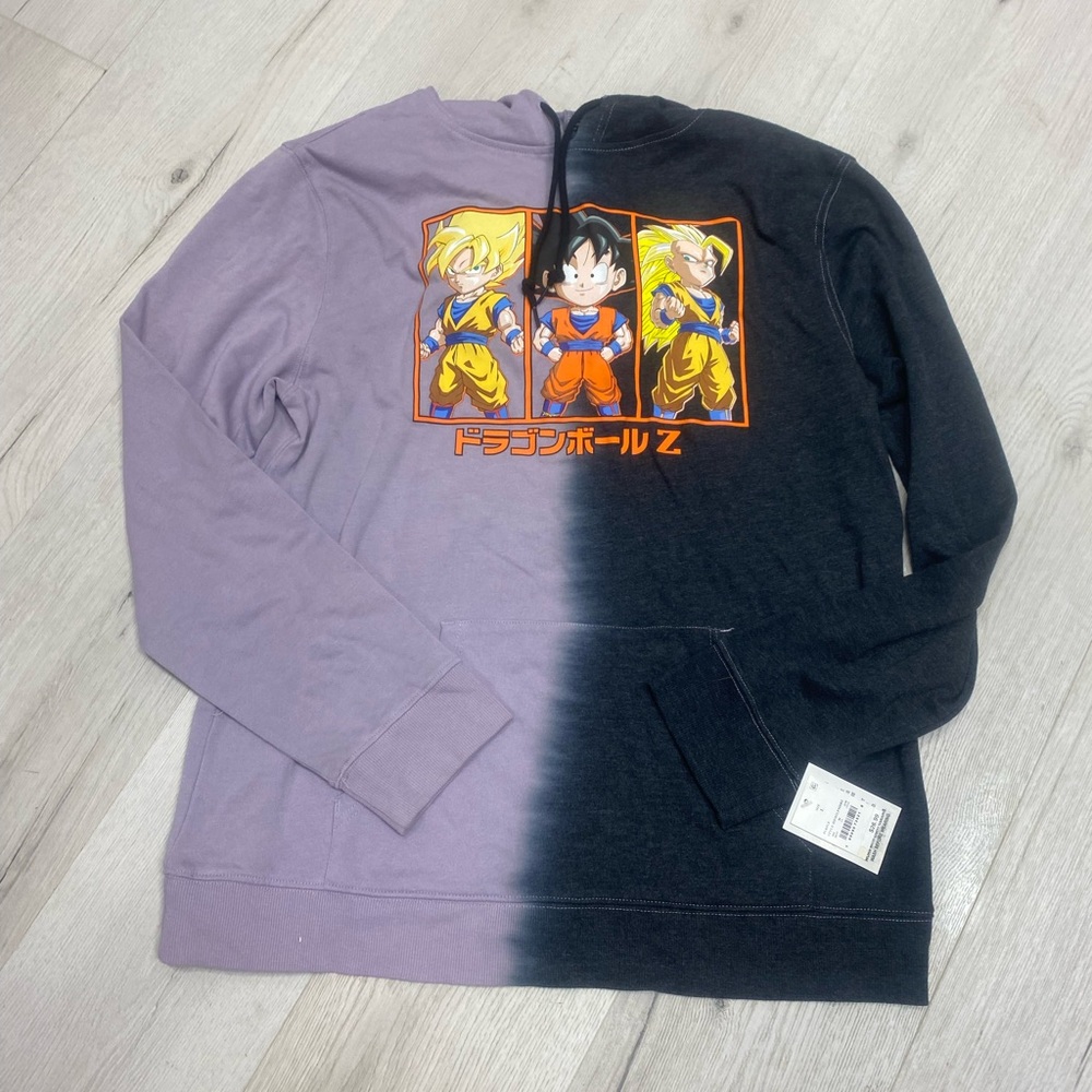 Dragon Ball Z Black and Purple Hoodie - Picture 2 of 7